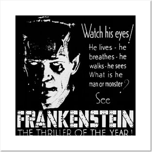 Frankenstein Posters and Art